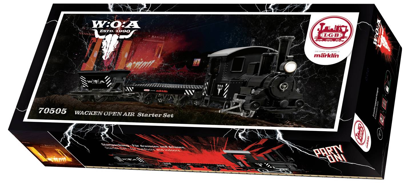 Schachtel eines Märklin „Wickie und die starken Männer