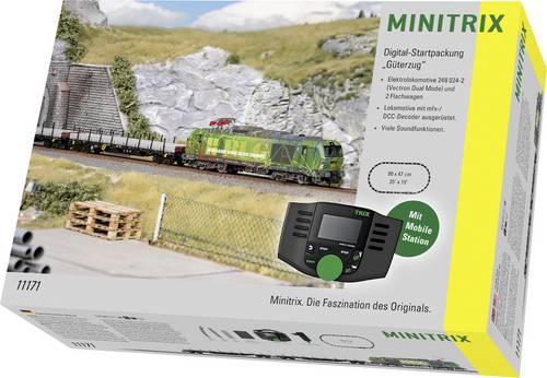 MiniTrix T11171 N Startpackung  Güterzug