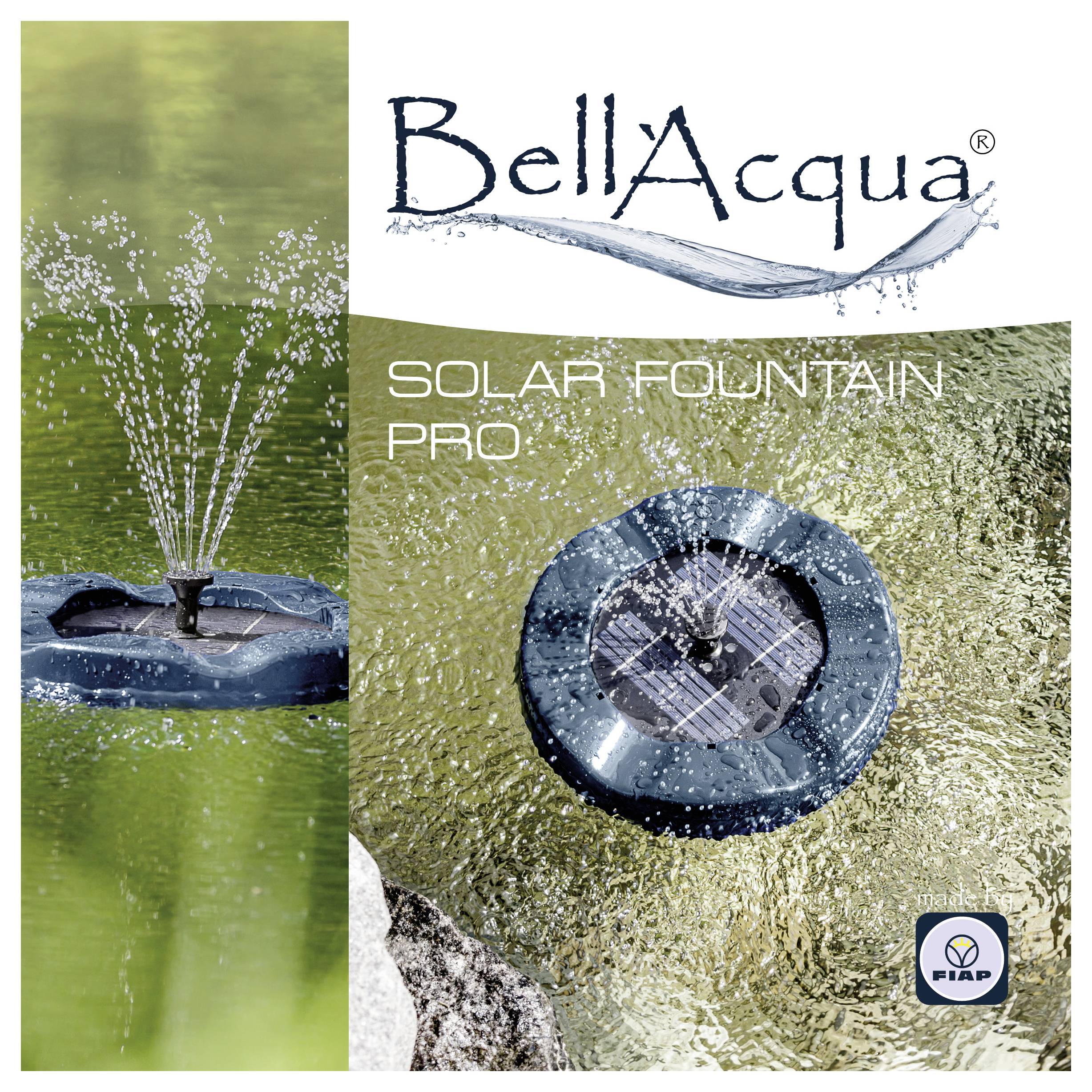 FIAP 3001 Bell´Acqua® SOLAR FOUNTAIN PRO Schwimmende Solarteichpumpe