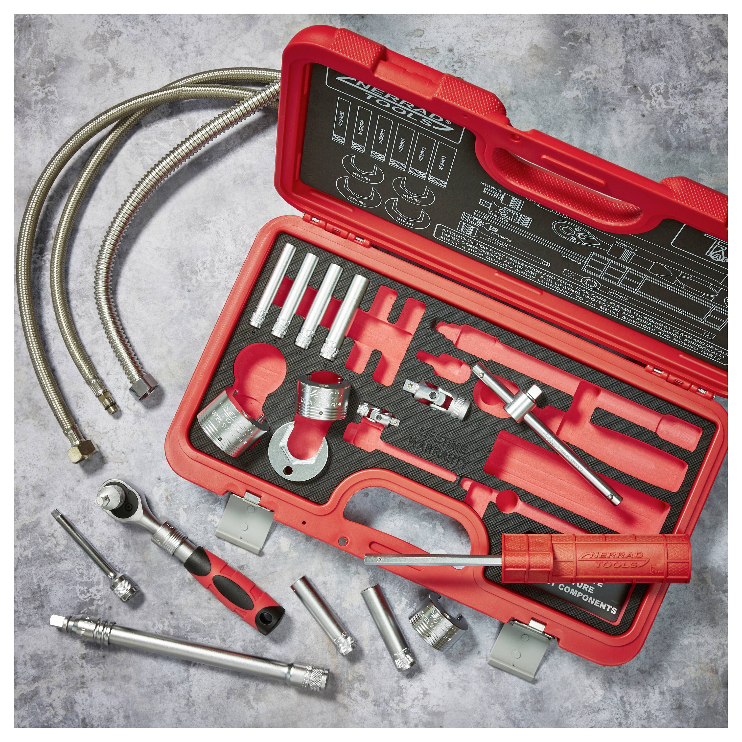 Nerrad Tools NTTAPEXKIT1 Sanitär-Montage-Satz