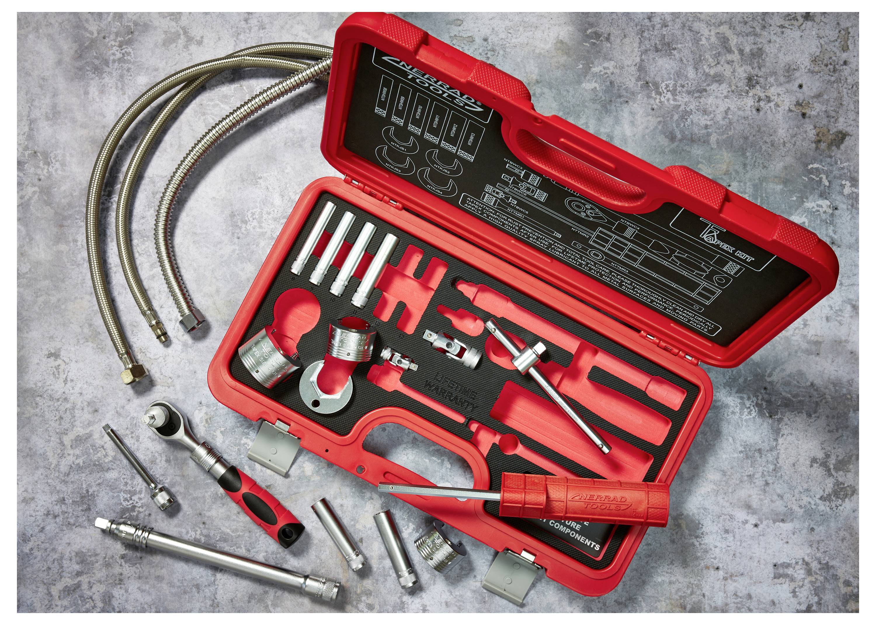 Nerrad Tools NTTAPEXKIT1 Sanitär-Montage-Satz