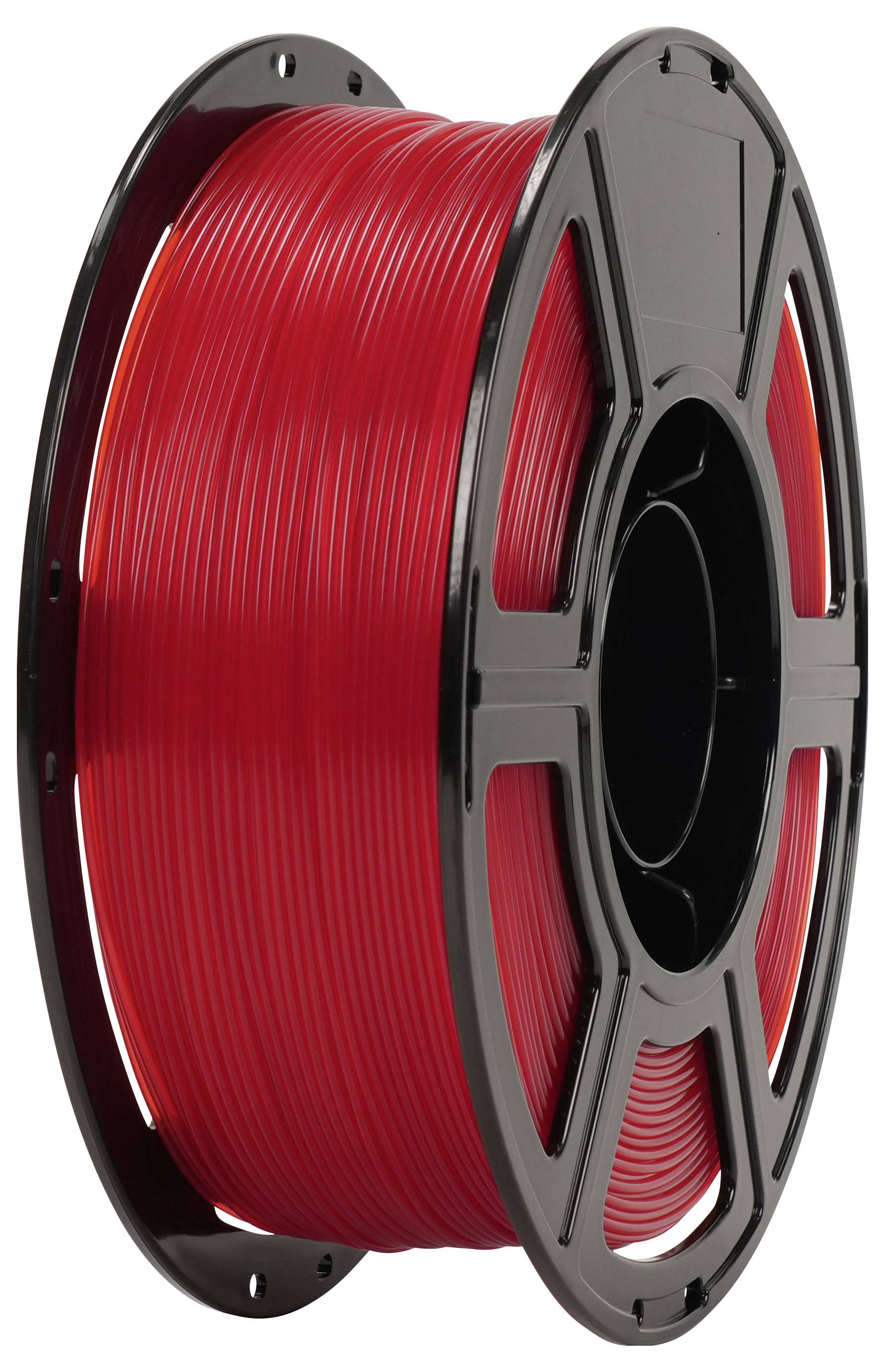 Renkforce RF-7552004 Filament PLA hitzebeständig, flexibel 1.75mm 1kg Rot 1St.
