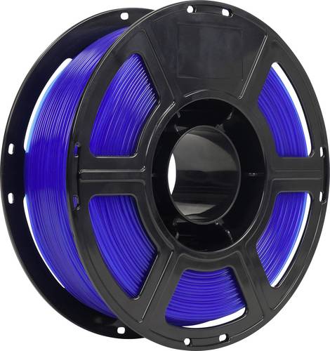 Renkforce RF-7552006 Filament PLA flexibel, hitzebeständig 1.75 mm 1 kg Blau 1 St.