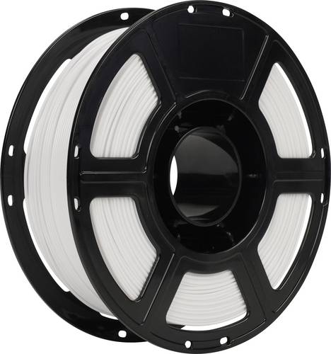 Renkforce RF-7552020 Filament PETG hitzebeständig, flexibel, hohe Zugfestigkeit 1.75 mm 1 kg Weiß 1