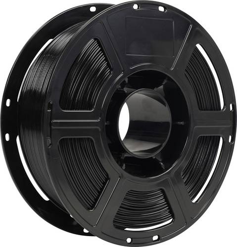 Renkforce RF-7552022 Filament PETG flexibel, hitzebeständig, hohe Zugfestigkeit 1.75 mm 1 kg Schwar