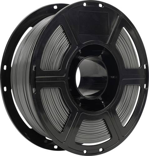 Renkforce RF-7552024 Filament PETG flexibel, hitzebeständig, hohe Zugfestigkeit 1.75 mm 1 kg Gray 1