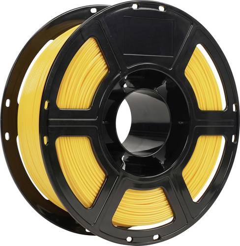 Renkforce RF-7552028 Filament PETG flexibel, hitzebeständig, hohe Zugfestigkeit 1.75 mm 1 kg Gelb 1