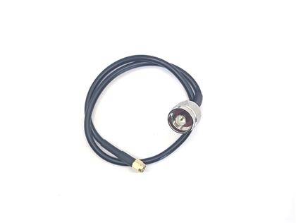 Mueller Electric BU-4150059M1.5 Koaxialkabel Außen-Durchmesser: 4.95mm RG58 50Ω 60 dB Schwarz 1St.