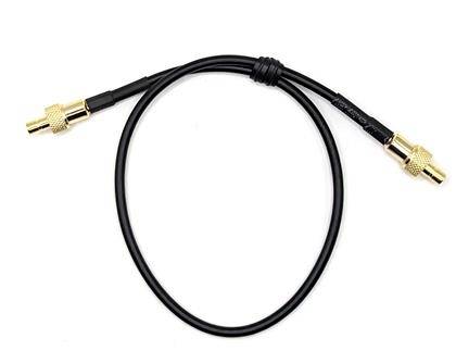 Mueller Electric SMBM-SMBM17403 Koaxialkabel Außen-Durchmesser: 2.8mm RG174 50Ω Schwarz 1St.