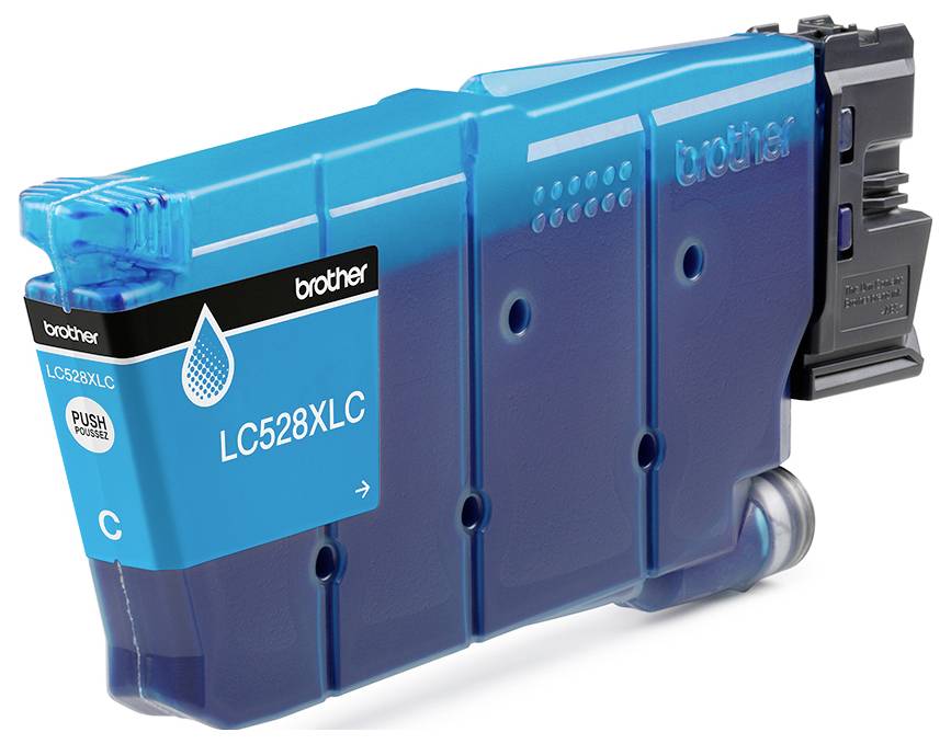 Brother LC528XLC, Ultra hohe Rendite, Cyan, Tinte auf Pigmentbasis, 1 Stück(e), 10000 Seiten, Einzelpackung