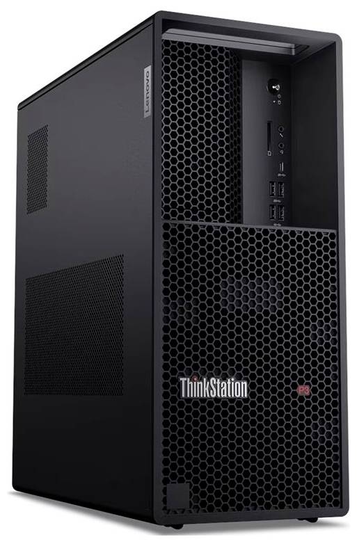 Schnittansicht eines High-End-Gaming-PC-Towers mit internen Komponenten, einschließlich Intel-CPU, dualen NVIDIA-Grafikkarten, Kühlventilatoren, Laufwerken und roter Gehäusebeleuchtung.