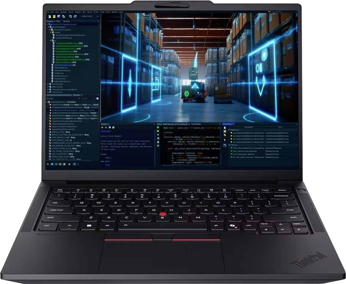 Lenovo Notebook ThinkPad P14s G7 36.8cm (14.5 Zoll) WUXGA Intel® Core™ Ultra 7 366H 32GB RAM 1TB SSD Deutsch, QWERTZ Nvidia
