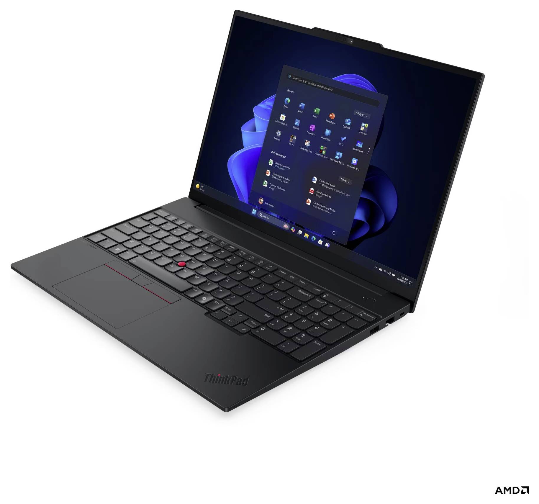 Lenovo Notebook ThinkPad E16 G4 40.6cm (16 Zoll) WUXGA AMD Ryzen AI 5 330 32GB RAM 512GB SSD Deutsch, QWERTZ AMD AMD Radeon™ 820M