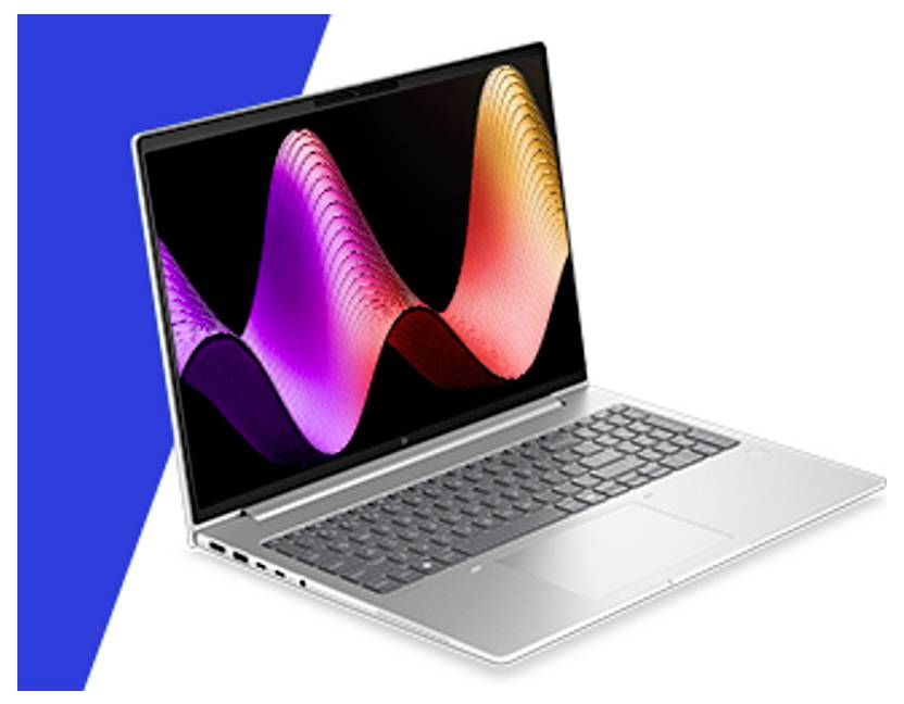 HP Notebook EliteBook 6 G2i 40.6cm (16 Zoll) WUXGA 16GB RAM 512GB SSD Deutsch, QWERTZ Intel Intel-Grafik Silber E02D8ET