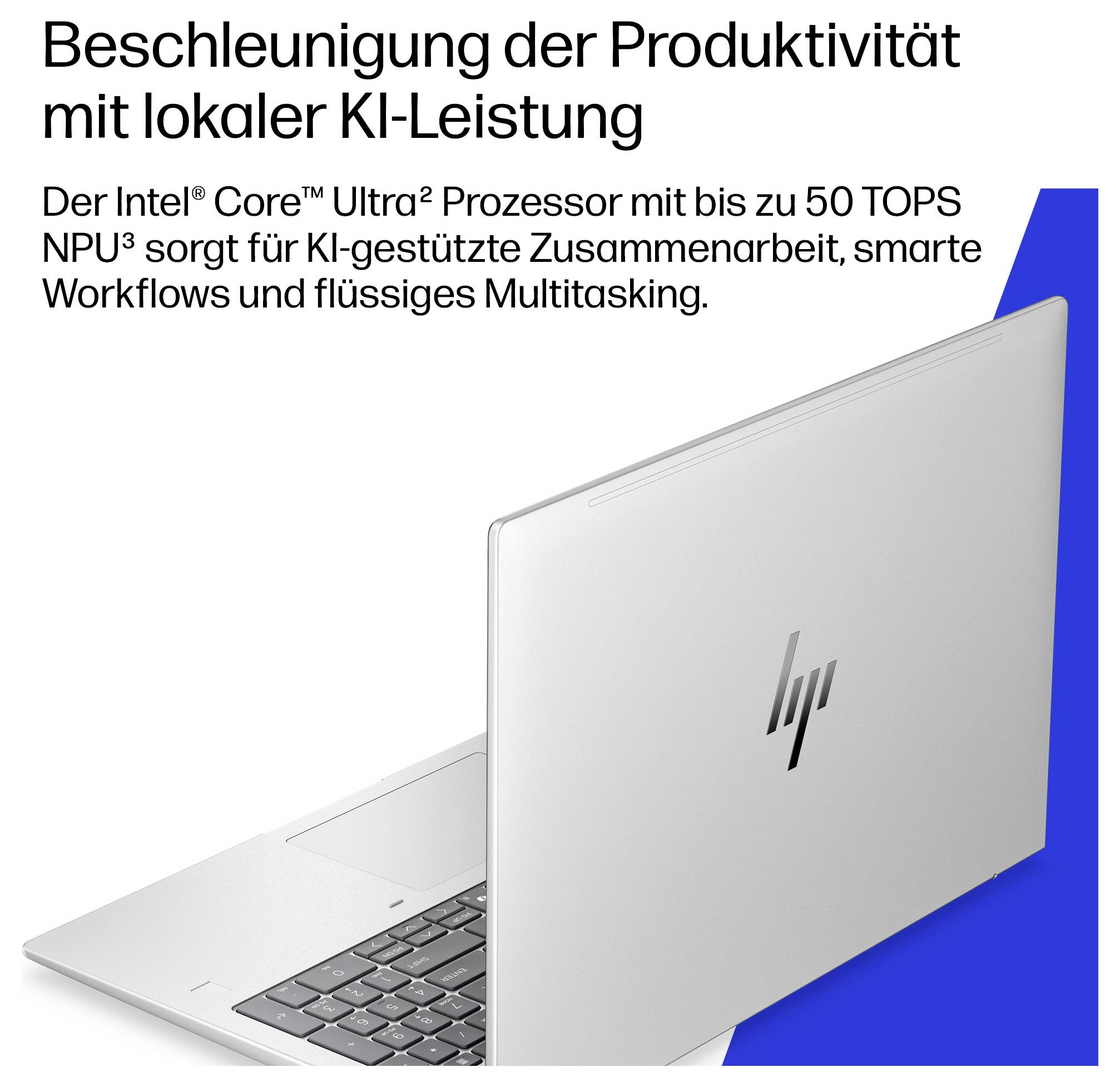 HP EliteBook 6 G2i Notebook Next Gen AI - 177-Grad Scharnierdesign - Intel Core Ultra 5 - Notebook - Core Ultra 5