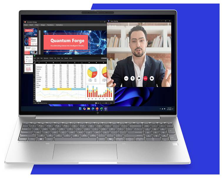 HP EliteBook 6 G2i Notebook Next Gen AI - 177-Grad Scharnierdesign - Intel Core Ultra 5 - Notebook - Core Ultra 5