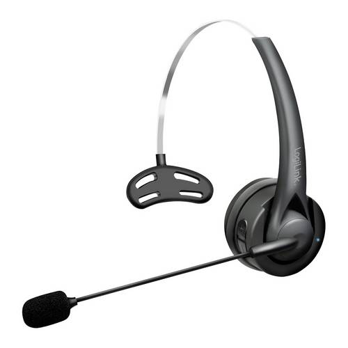 LogiLink BT0075 On Ear Kopfhörer Bluetooth® Schwarz
