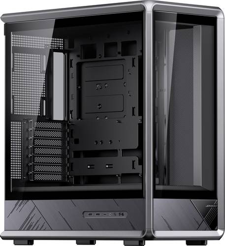 Jonsbo D401 Midi-Tower PC-Gehäuse Schwarz Seitenfenster