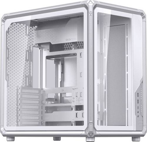 Jonsbo X400 Midi-Tower PC-Gehäuse Weiß Seitenfenster