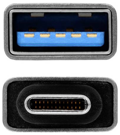 AXAGON USB 3.2 Gen 2 (USB 3.1 Gen 2) Adapter [1x USB-C® Stecker - 1x USB-A Buchse] RUCM-AFA