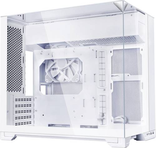 Lian Li O11 Vision-M Micro-Tower PC-Gehäuse Weiß Seitenfenster