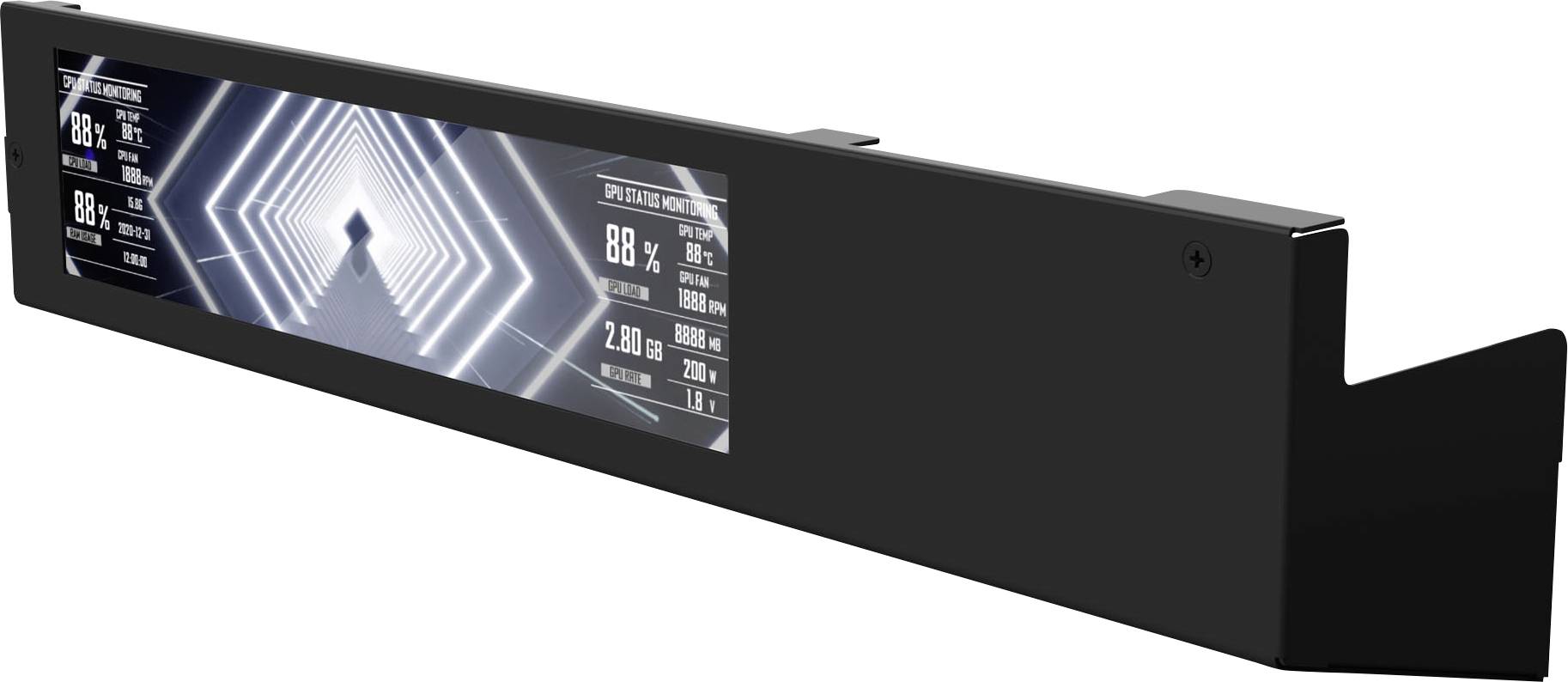 Lian Li O11 Vision-M LCD-Panel-Kit Schwarz