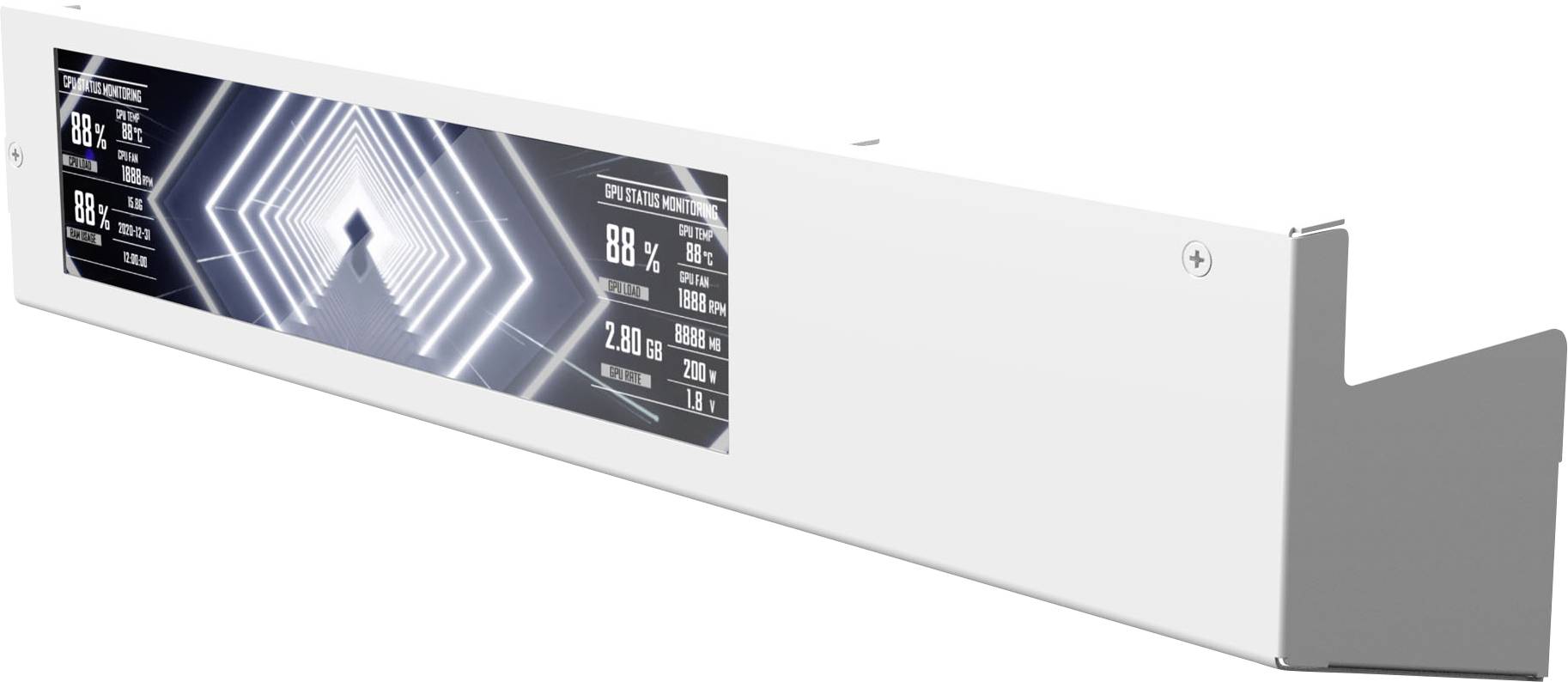 Lian Li O11 Vision-M LCD-Panel-Kit Weiß