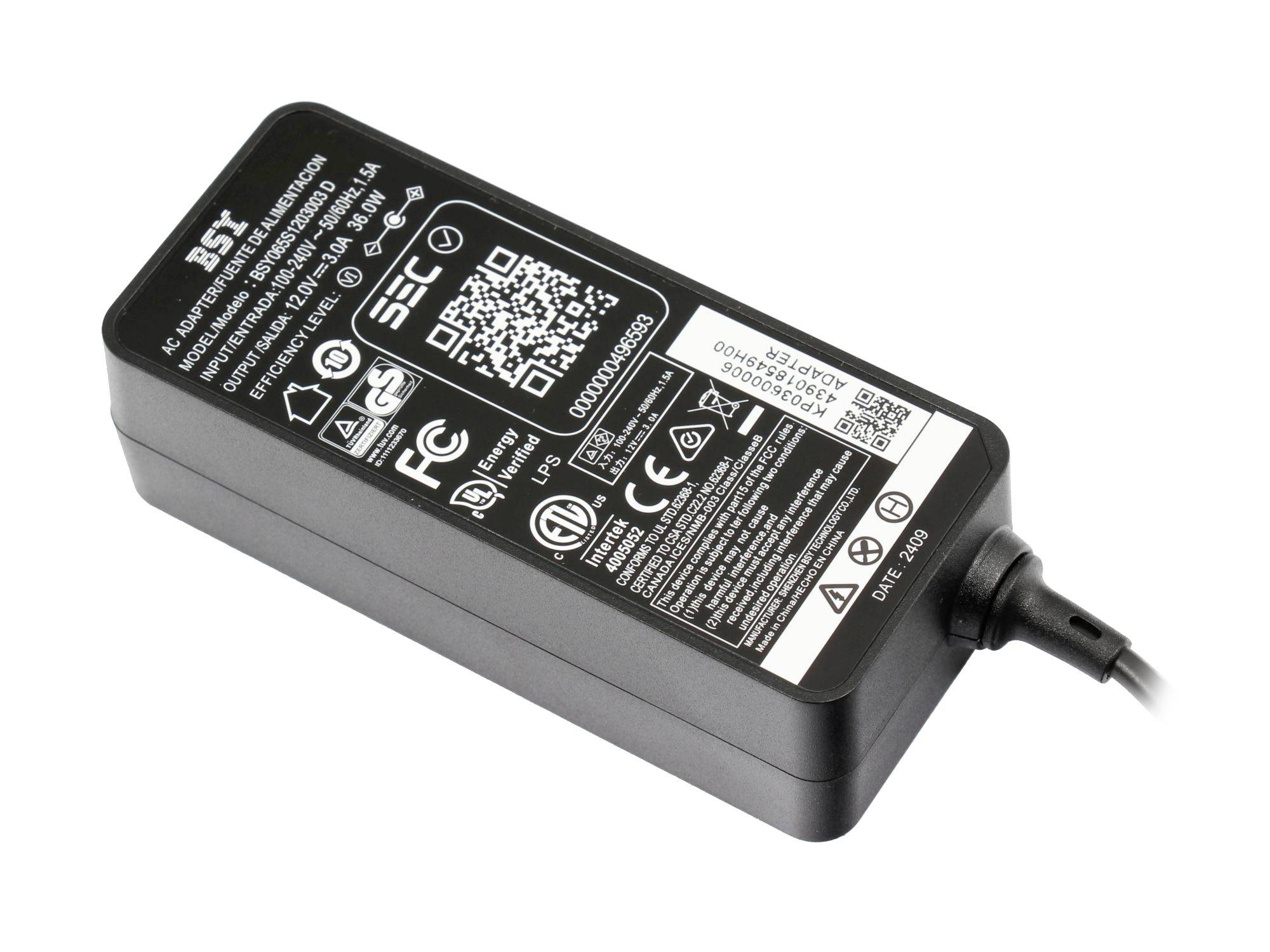 Acer Netzteil KP.03600.006 Notebook-Netzteil 36W 12V 3A