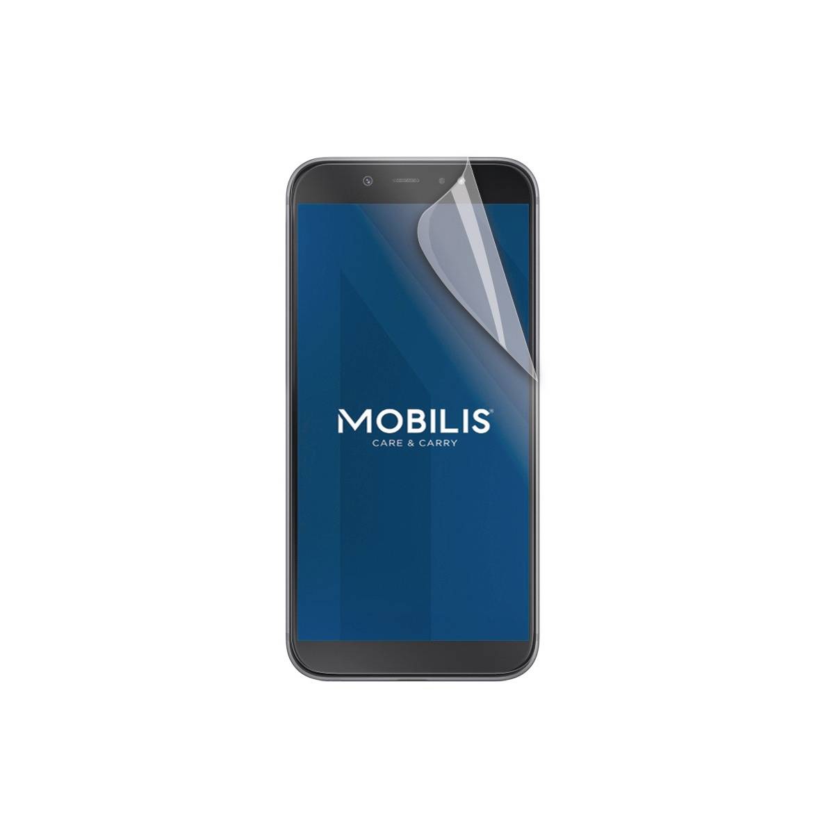 Smartphone mit dem Logo 
