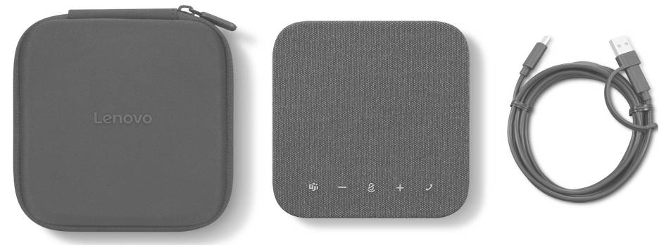 Lenovo Wireless Speakerphone 6000 Konferenzlautsprecher Bluetooth®, USB-C® Schwarz