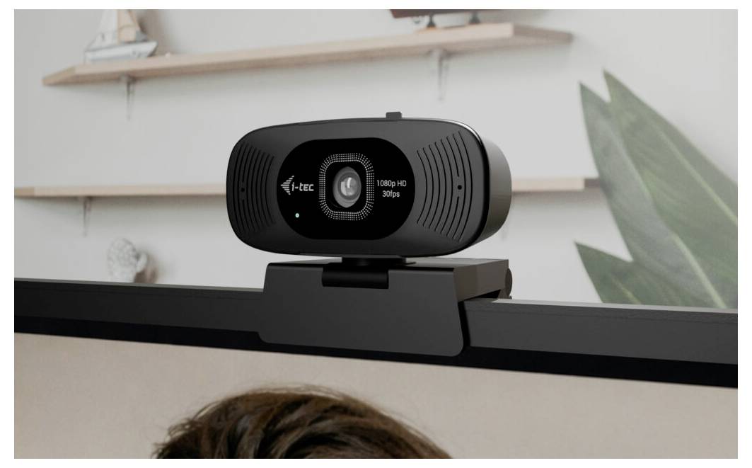 I-tec SOLOMON 200 1080p Business Webcam Full HD-Webcam 1920 x 1080 Pixel