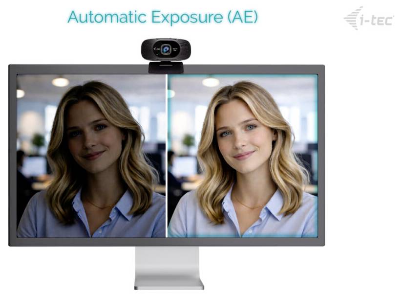 I-tec SOLOMON 200 1080p Business Webcam Full HD-Webcam 1920 x 1080 Pixel