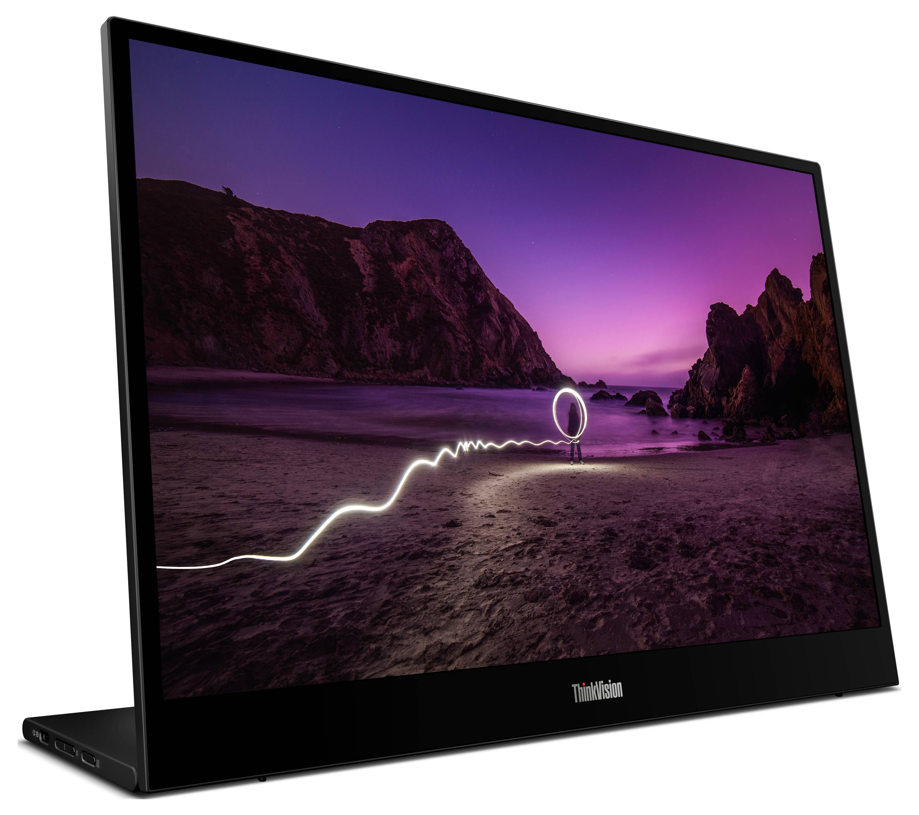 Lenovo ThinkVision M16 LCD-Monitor EEK B (A - G) 40.6 cm (16 Zoll) 16:10 8 ms