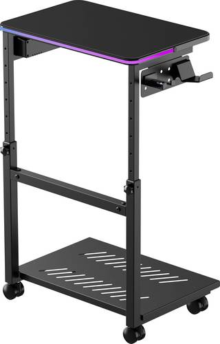SpeaKa Professional Computer-Wagen SP-CPB3002-BK SP-15113636 Black Belastbar bis=80 kg