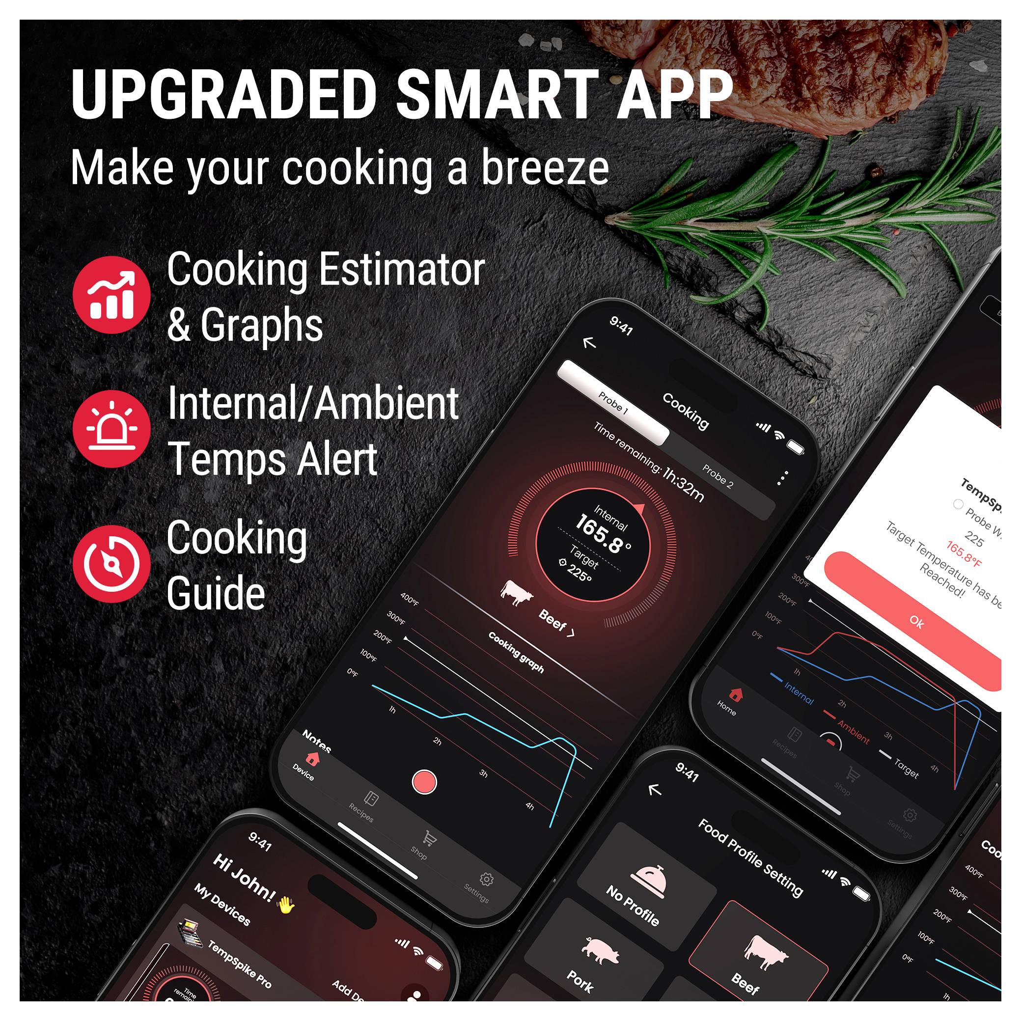 ThermoPro TP980W Grillthermometer