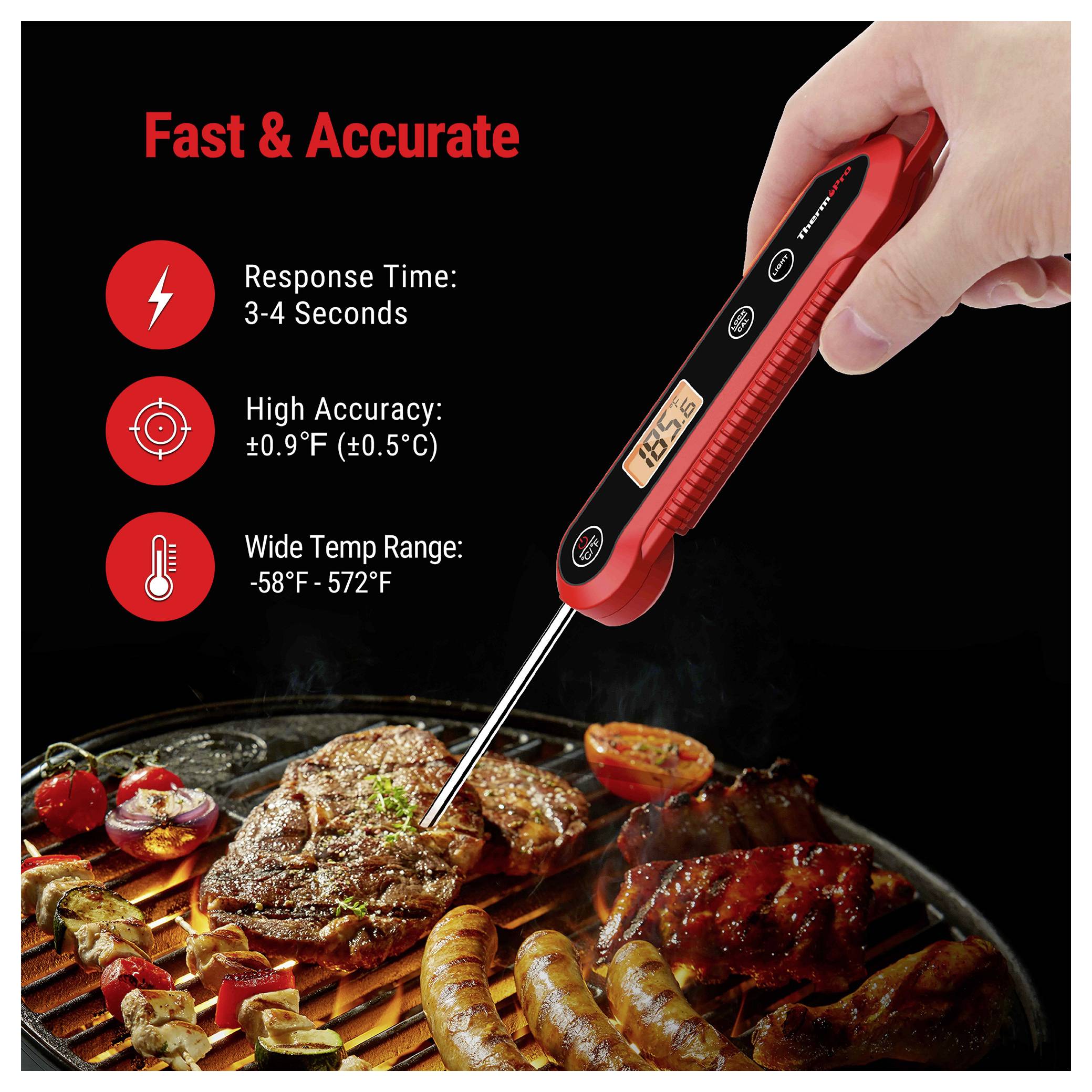 ThermoPro TP03HW Grillthermometer