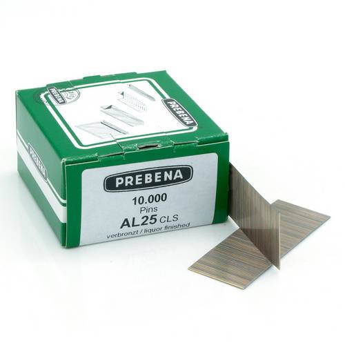 Prebena AL25CLS Tackernägel Produktabmessung, Länge 25 mm 10000 St.