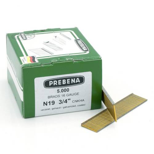 Prebena N19CNKHA Stauchkopfnägel-Set Produktabmessung, Länge 19 mm 5000 St.