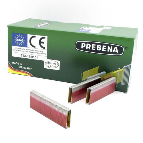 Prebena Q75CRFHA-ETA Heftklammern-Set 5000 St. Abmessungen (L x B) 80 mm x 11.20 mm