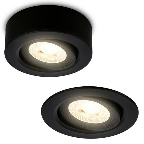 Briloner 7991015 Aufbauleuchte LED EEK: F (A - G) Warmweiß Schwarz