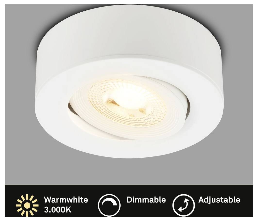 Briloner 7990016 Einbauleuchte LED EEK: F (A - G) Warmweiß Weiß
