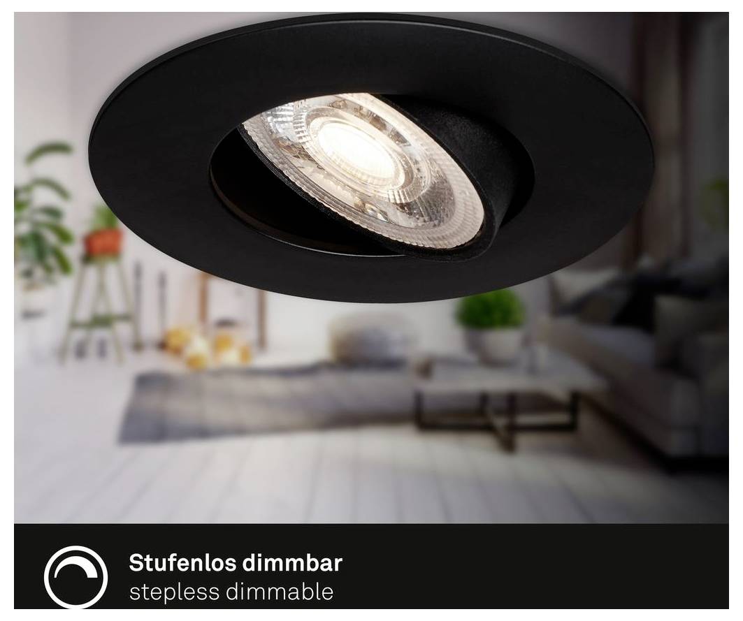 Produktbild einer rechteckigen Deckenleuchte mit hellem Hintergrundlichteffekt, neutralweiß 4000K, Mikrowellensensor und IP44-Schutzart.