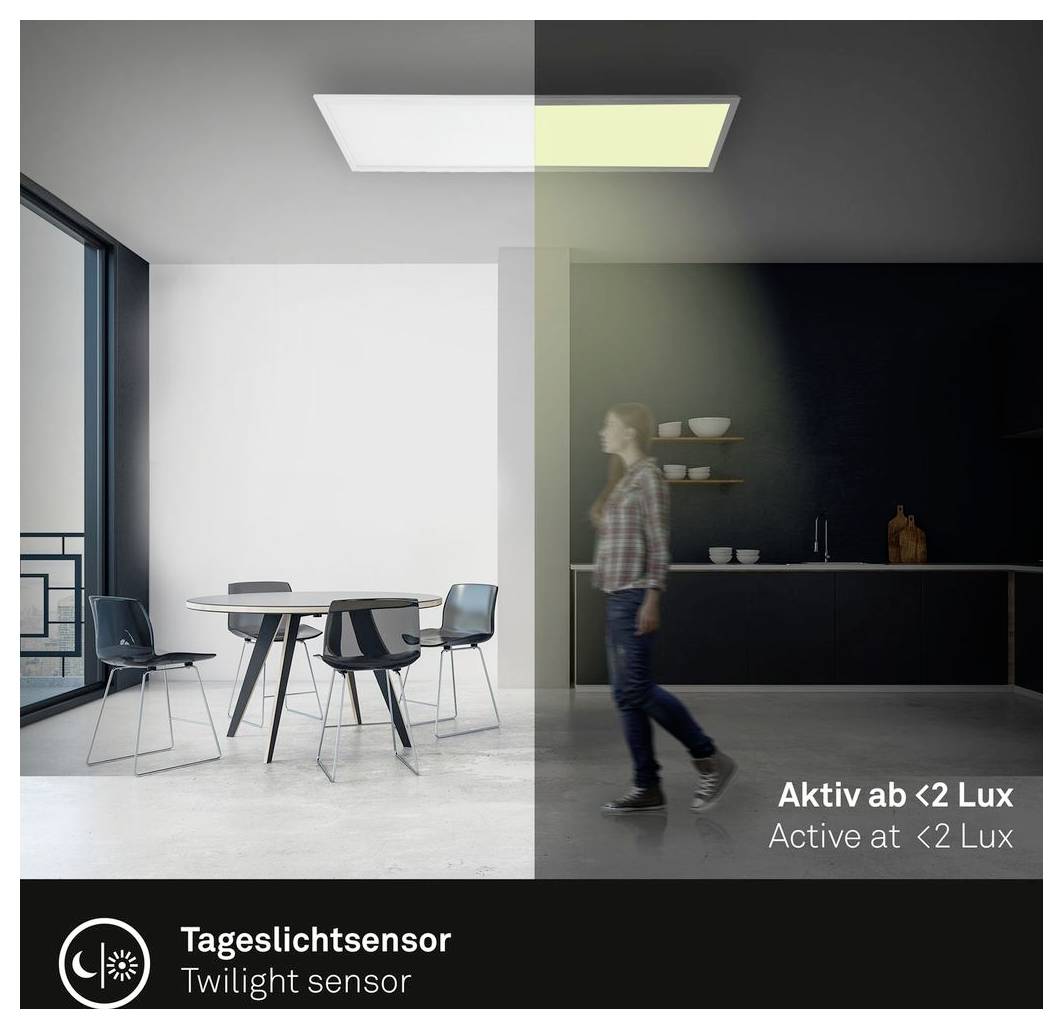 Briloner PIATTO 7189016 LED-Panel EEK: F (A - G) 38W Neutralweiß Weiß