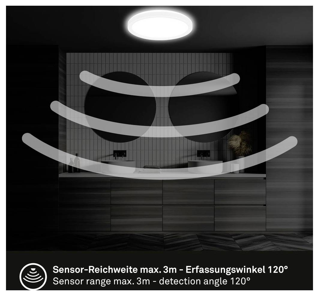 Briloner MOVE 7524416 Deckenleuchte EEK: E (A - G) 15W Weiß