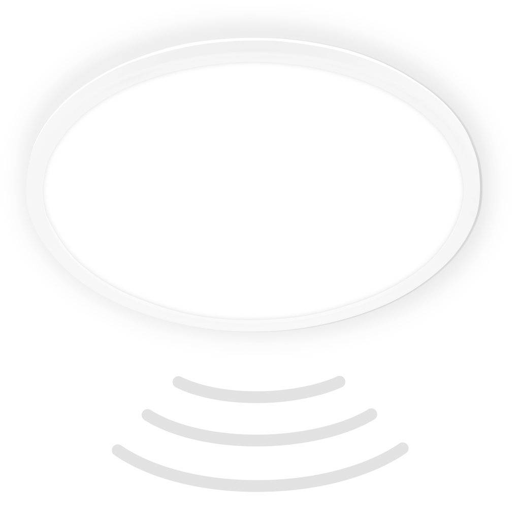 A blank white speech bubble with three curved lines below suggesting sound or communication.
