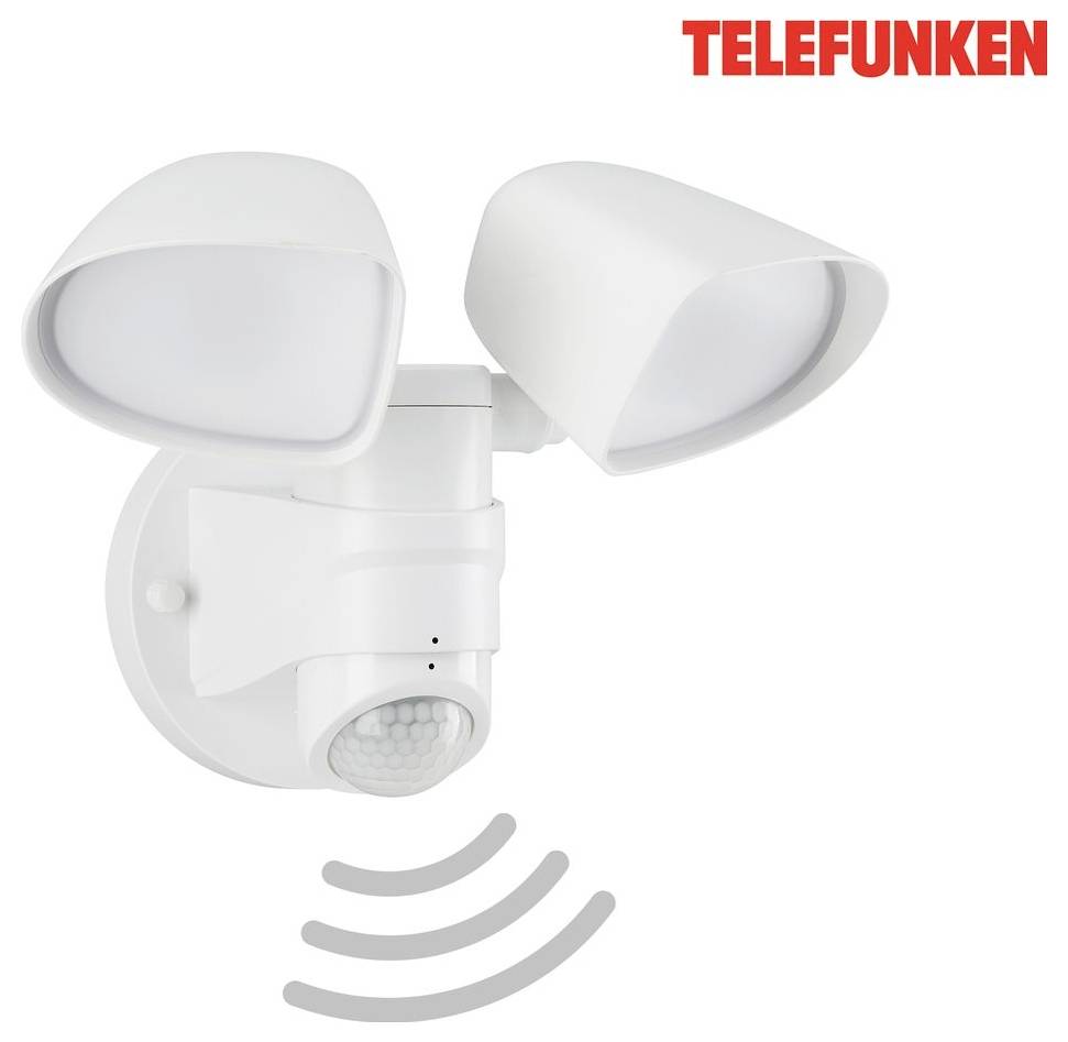 Ovale LED-Deckenleuchte, die sanft in einem unscharfen Innenraum glüht