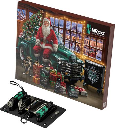 Wera Adventskalender 17 VE 1 Werkzeug Adventskalender