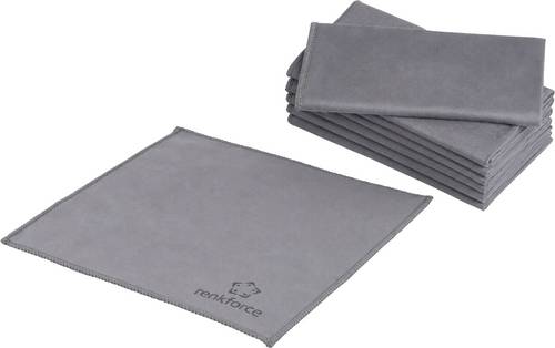 Renkforce Bildschirmreiniger RF-MFGC-250 microfiber glass cloth 25-pack 177703 microfiber glass clo