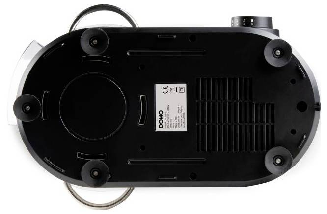 DOMO DO9293KR "Delicioso" Küchenmaschine 1200 W Edelstahl
