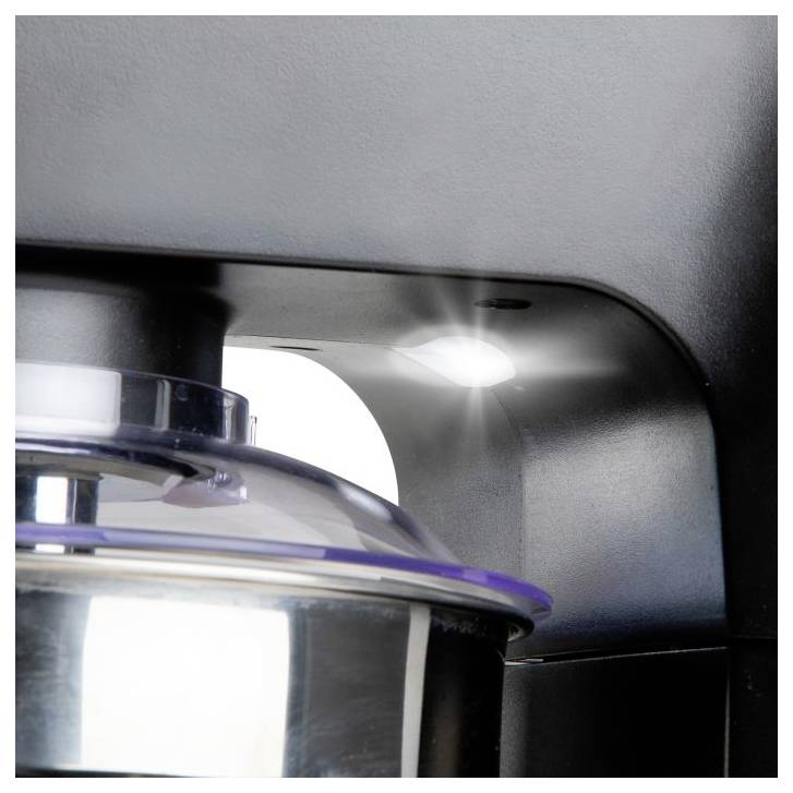 DOMO DO9293KR "Delicioso" Küchenmaschine 1200 W Edelstahl